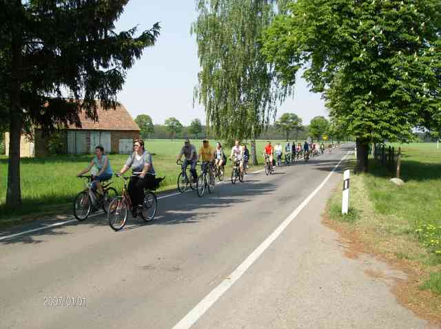 jährliche Radtour