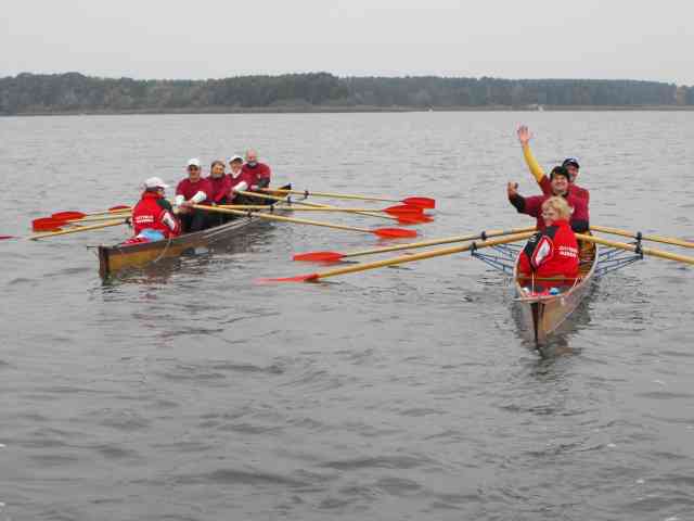 Start zur Herbst-Wanderfahrt 2009